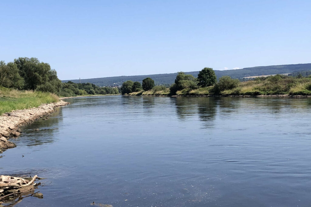 Weser, abladen Fischereiverrein